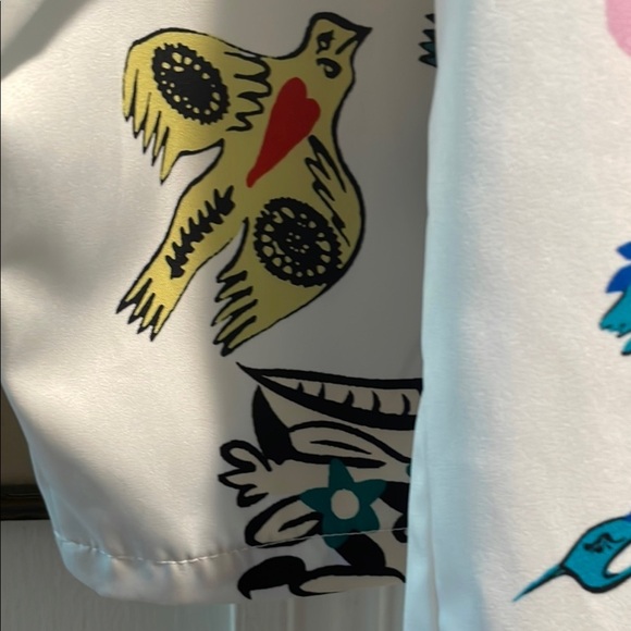 Abstract Artsy White with Playful Design Two Piece Outfit- Choose your Occasion - Picture 16 of 16